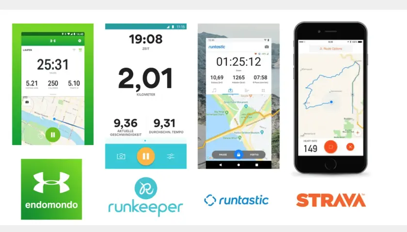 Die besten Apps für Läufer: Runtastic, Strava, Endomondo, Runkeeper. Kostenlos mit Trainingsplan für Anfänger.