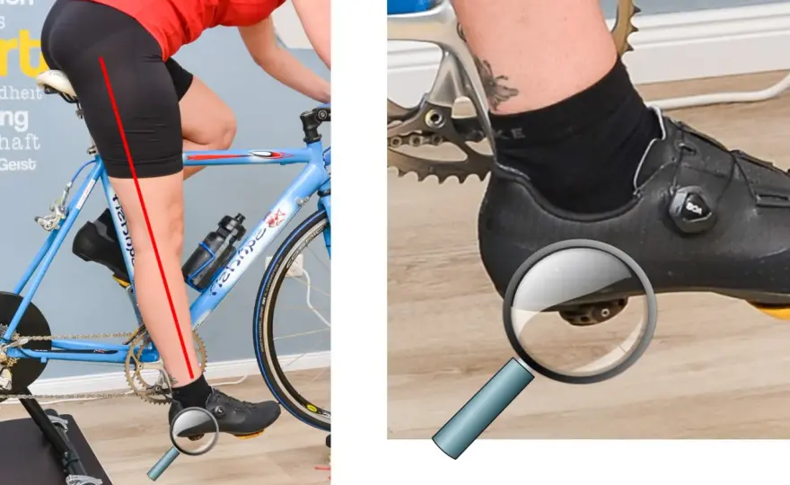 Bikefitting fürs Knie - Sattelhöhe, Sattelversatz und Cleats prüfen