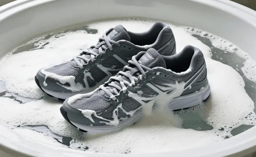 Laufschuhe reinigen - so klappt es ohne Materialstress