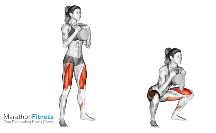 Kettlebell-Beintraining für starke Beine und mehr Athletik