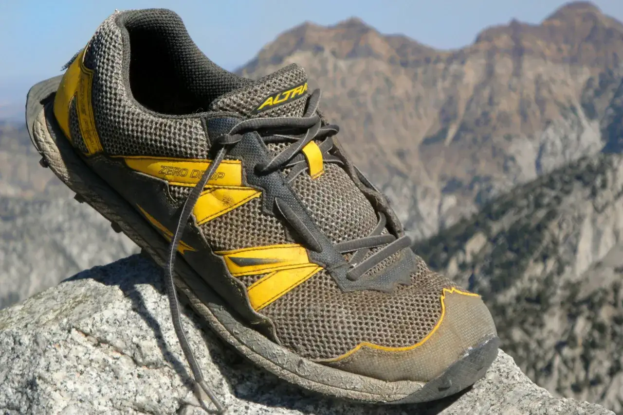 Ein Altra Laufschuh mit 
